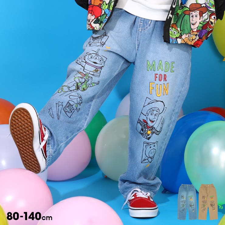 ディズニー トイ・ストーリー ストレートロングパンツ 9616K | BABYDOLL | 詳細画像1 