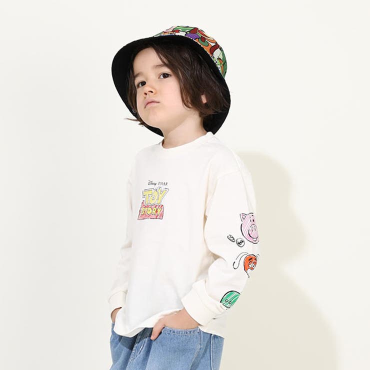 親子お揃い ディズニー トイ・ストーリー 袖ロンT 9618K | BABYDOLL | 詳細画像3 