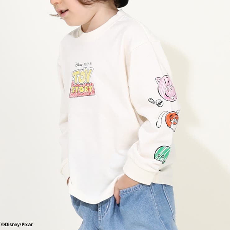 親子お揃い ディズニー トイ・ストーリー 袖ロンT 9618K | BABYDOLL | 詳細画像5 