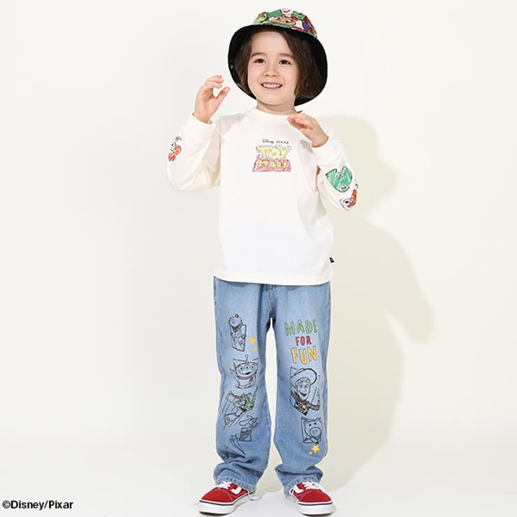 親子お揃い ディズニー トイ・ストーリー 袖ロンT 9618K | BABYDOLL | 詳細画像6 