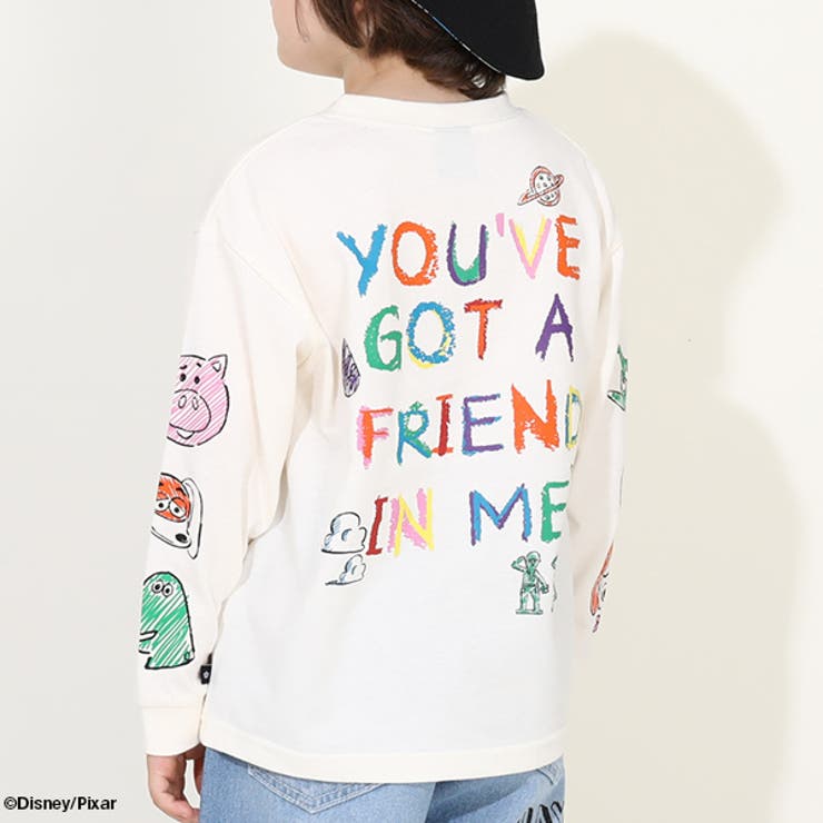 親子お揃い ディズニー トイ・ストーリー 袖ロンT 9618K | BABYDOLL | 詳細画像7 