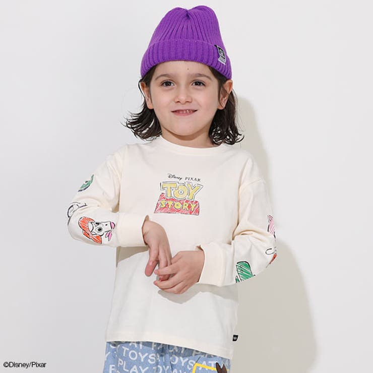 親子お揃い ディズニー トイ・ストーリー 袖ロンT 9618K | BABYDOLL | 詳細画像13 