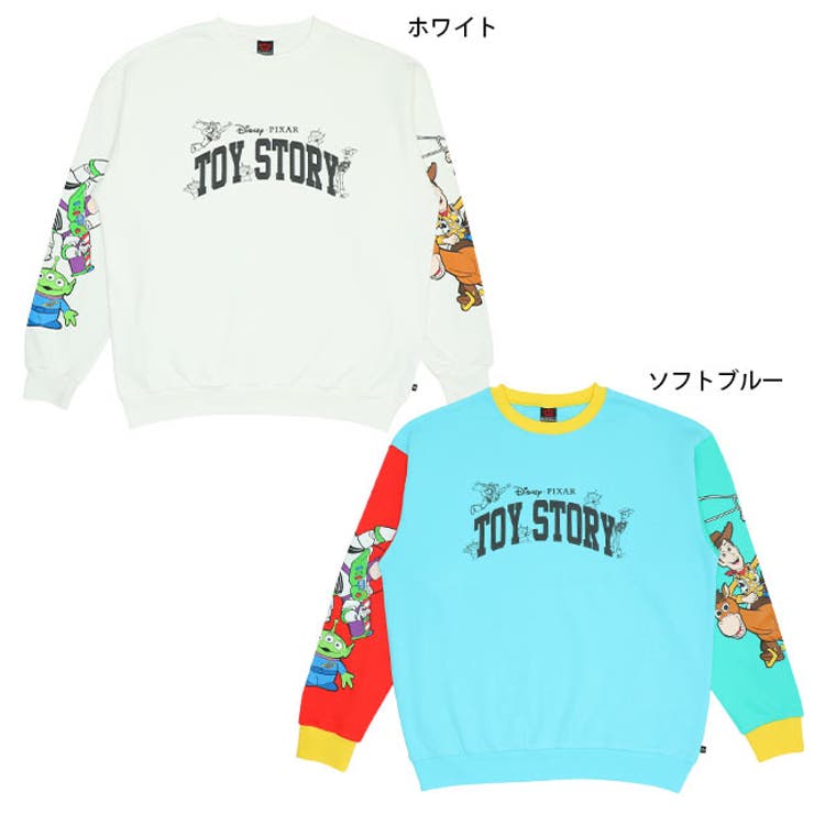 親子お揃い ディズニー トイ・ストーリー 袖プリントトレーナー 9619A | BABYDOLL | 詳細画像7 