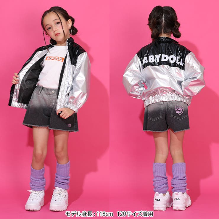 グラデーションデニムショートパンツ 9626K[品番：BYDK0006782]｜BABYDOLL（ベビードール ）のキッズファッション通販｜SHOPLIST（ショップリスト）