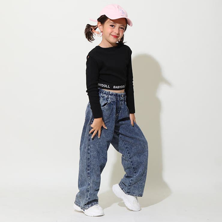 デニムタックロングパンツ 9628K | BABYDOLL | 詳細画像5 