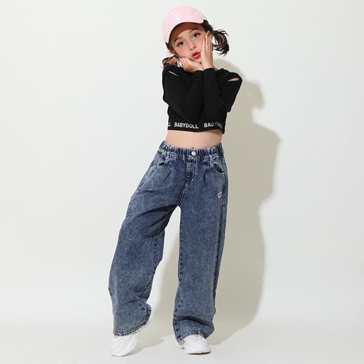 デニムタックロングパンツ 9628K | BABYDOLL | 詳細画像6 