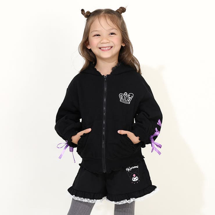 新品未使用！ クロミ レッグウォーマー付き ジップ パーカー 楽天市場】ANAPGiRL×クロミ耳付きボアジップパーカー【KIDSお