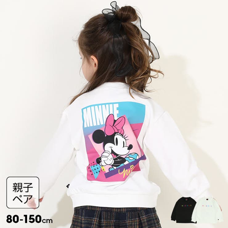 親子お揃い ディズニー バックキャラクタートレーナー 0129K | BABYDOLL | 詳細画像1 