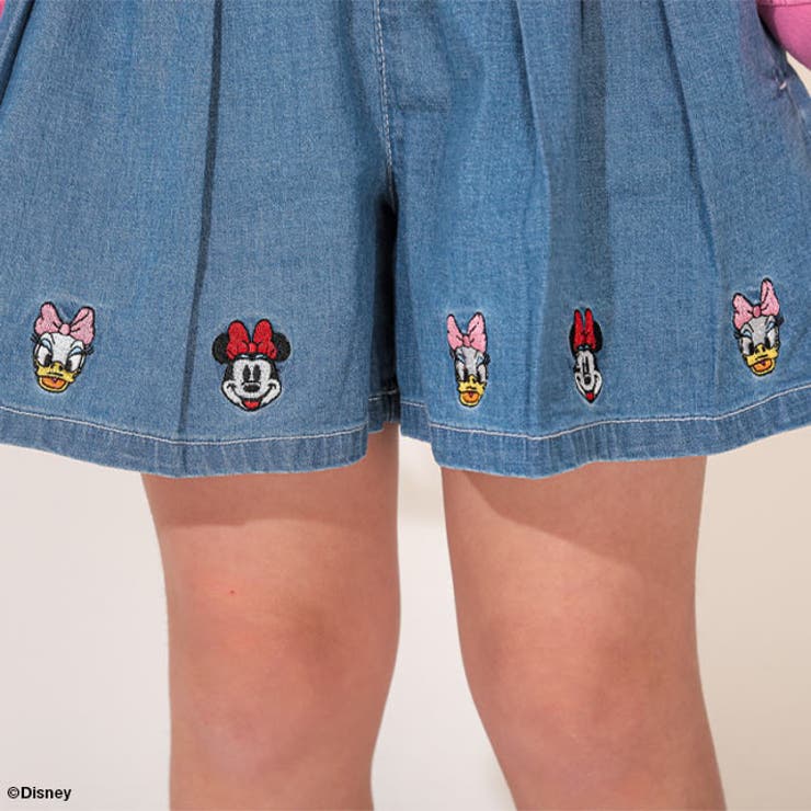 ディズニー デニムキュロットショートパンツ 0193K | BABYDOLL | 詳細画像7 