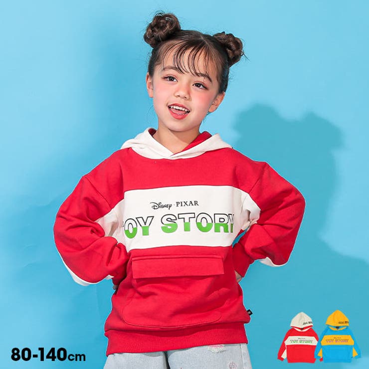 即購入可能♡ディズニーパルパル♡パーカー ディズニー トイ・ストーリー 立体ロゴパーカー 0233K[品番