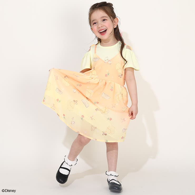 ディズニー プリンセス / フリル×キャミソールワンピースセット0265K[品番：BYDK0007179]｜BABYDOLL（ベビードール ）のキッズファッション通販｜SHOPLIST（ショップリスト）