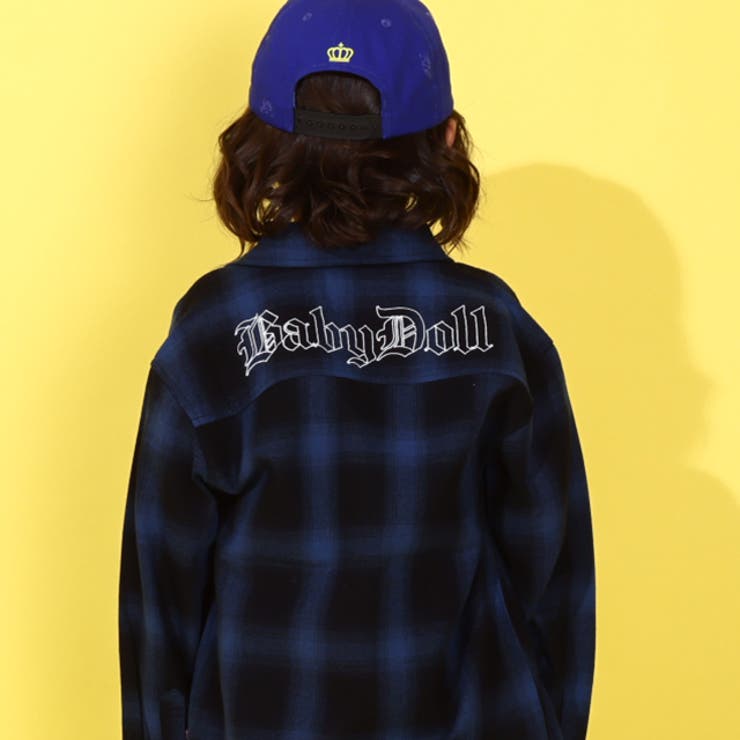 親子お揃い チェック長袖シャツ 0271K | BABYDOLL | 詳細画像6 