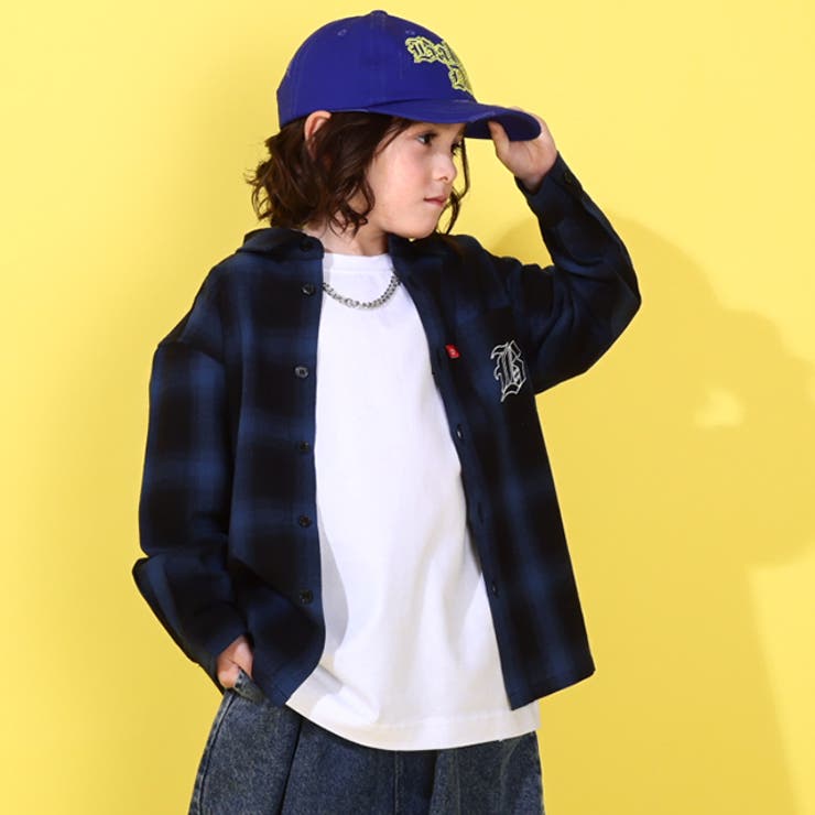 親子お揃い チェック長袖シャツ 0271K | BABYDOLL | 詳細画像7 