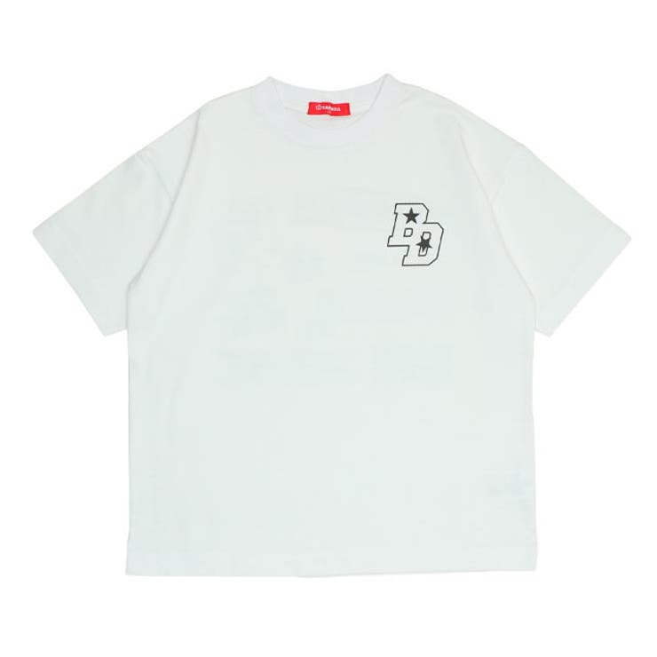 ホワイト | 親子お揃い バックロゴBIGTシャツ 0272K | BABYDOLL