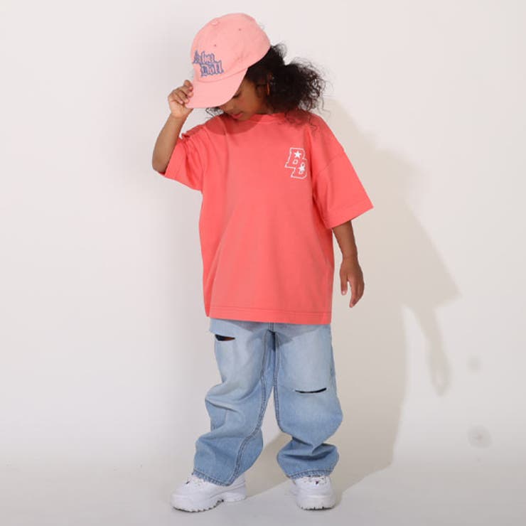 親子お揃い バックロゴBIGTシャツ 0272K | BABYDOLL | 詳細画像12 