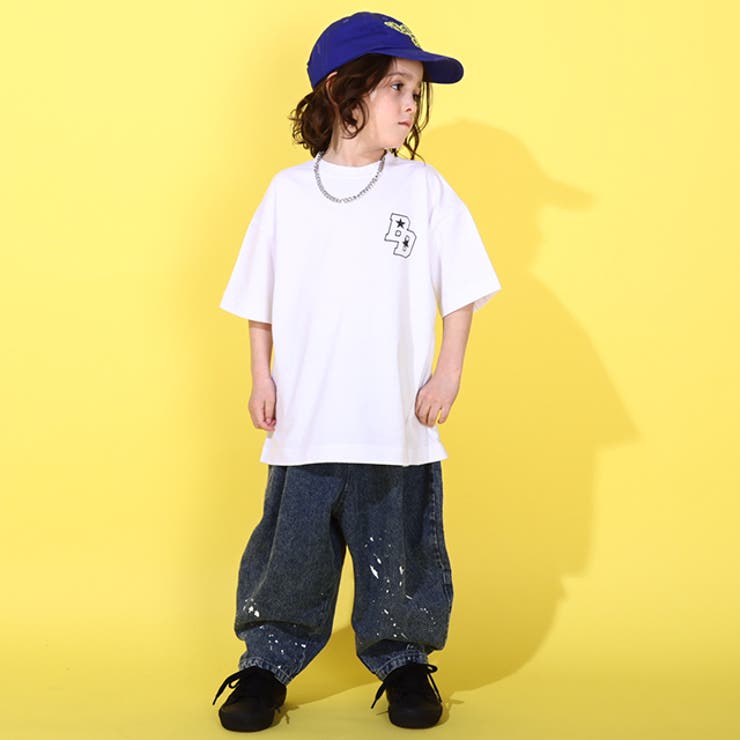 親子お揃い バックロゴBIGTシャツ 0272K | BABYDOLL | 詳細画像4 