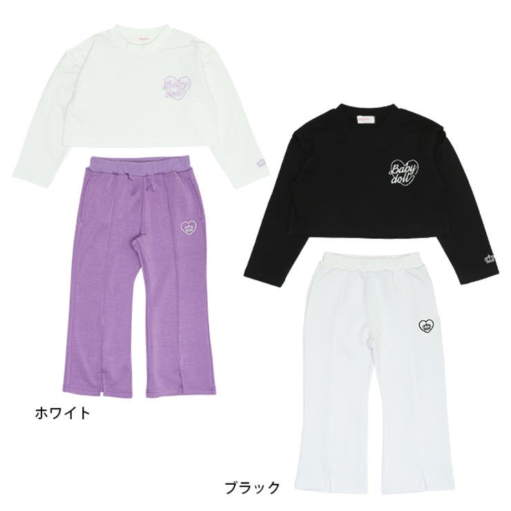 スリットロンT&フレアロングパンツ セットアップ 0287K | BABYDOLL | 詳細画像13 