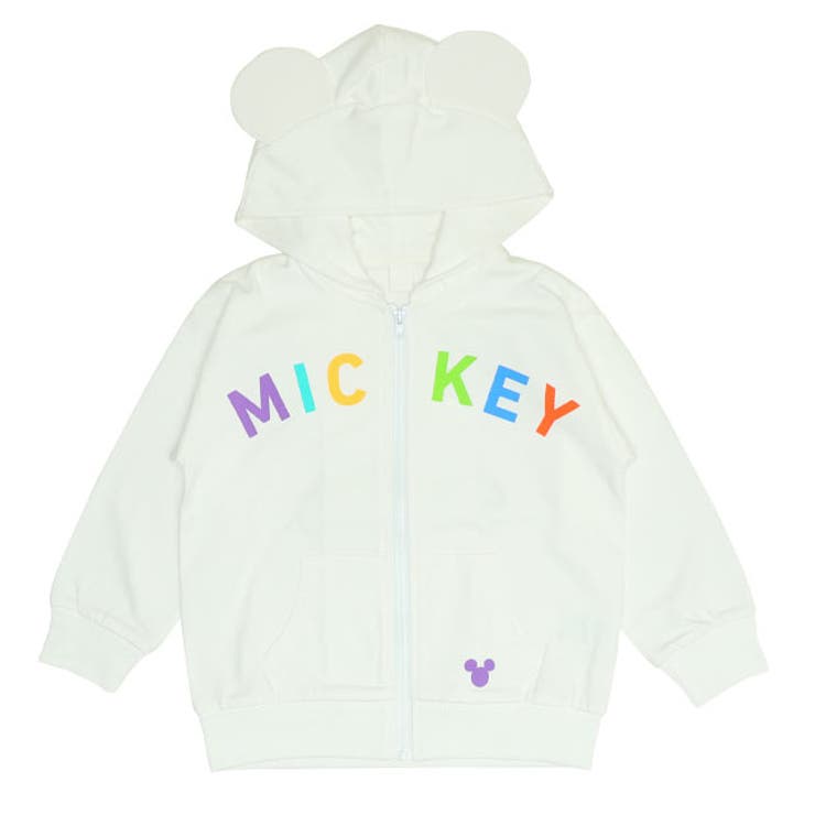 ミッキー | ディズニー デニムパッチジップパーカー 0289K | BABYDOLL
