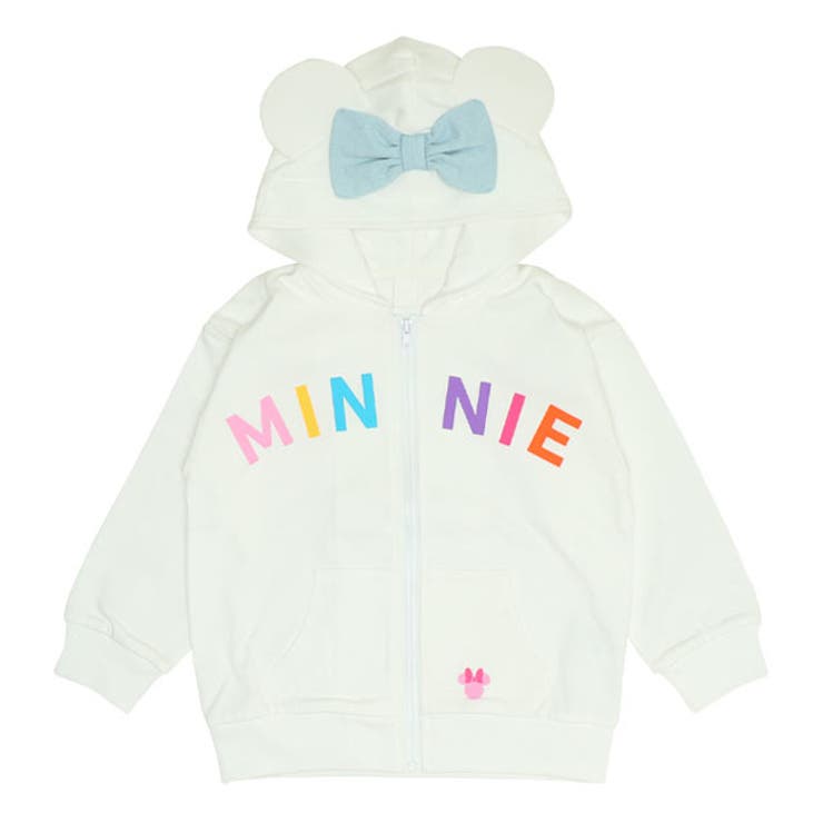 ミニー | ディズニー デニムパッチジップパーカー 0289K | BABYDOLL