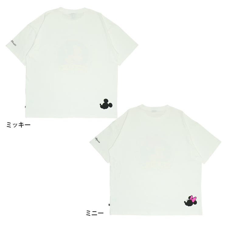 親子お揃い ディズニー カラフルBIGフェイスTシャツ 0291A[品番