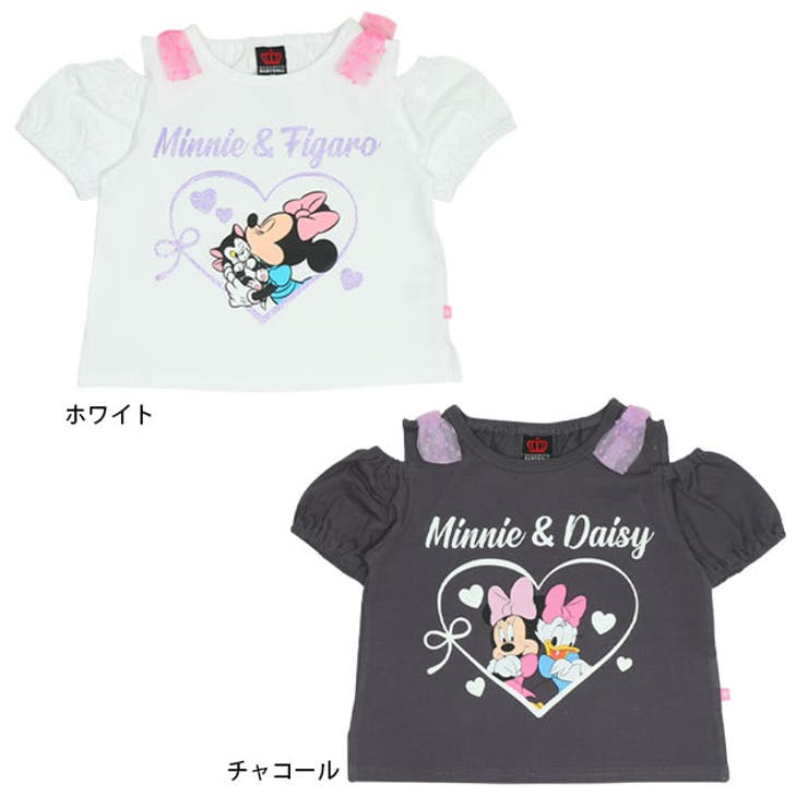 ディズニー 肩リボンTシャツ 0330K[品番：BYDK0007251]｜BABYDOLL