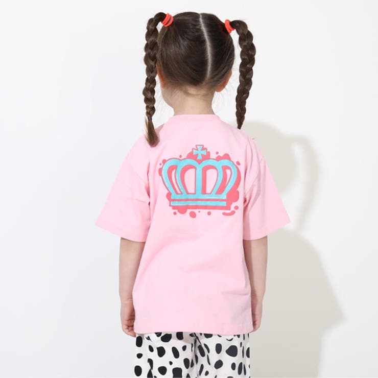 オンラインショップ ラクガキロゴTシャツ 0338K[品番：BYDK0007324]｜BABYDOLL 100（95～104cm）