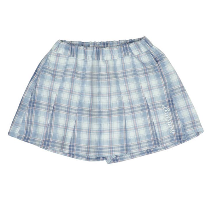 チェックスカート風ショートパンツ 0347K（トップス別売）[品番