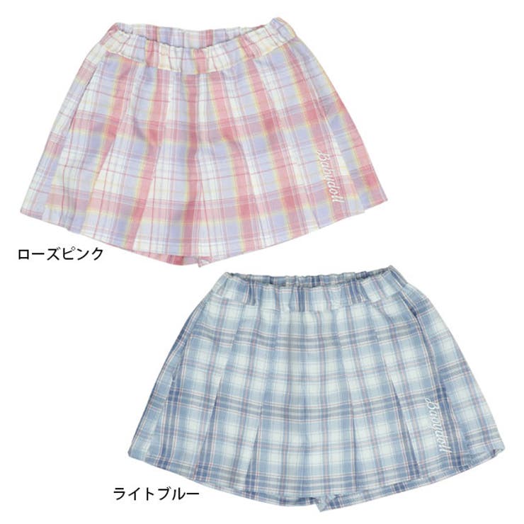 チェックスカート風ショートパンツ 0347K（トップス別売）[品番