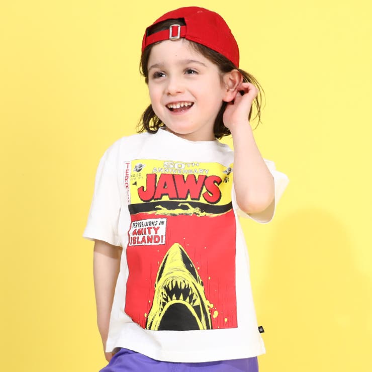親子お揃い JAWS グラフィックTシャツ 0371K[品番：BYDK0007311