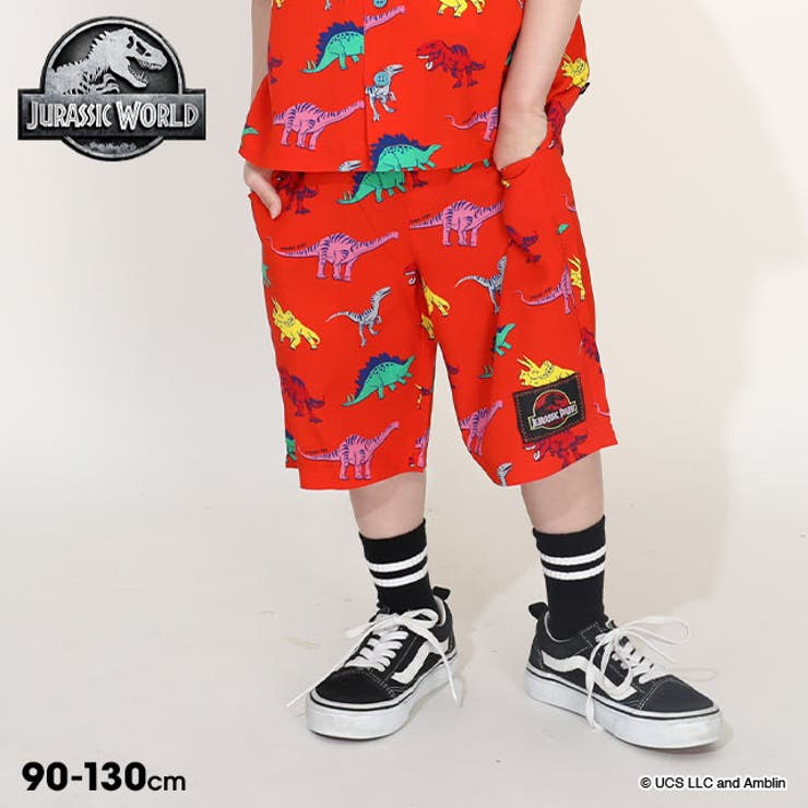 ジュラシックパーク 総柄ハーフパンツ 0377K （トップス別売）[品番