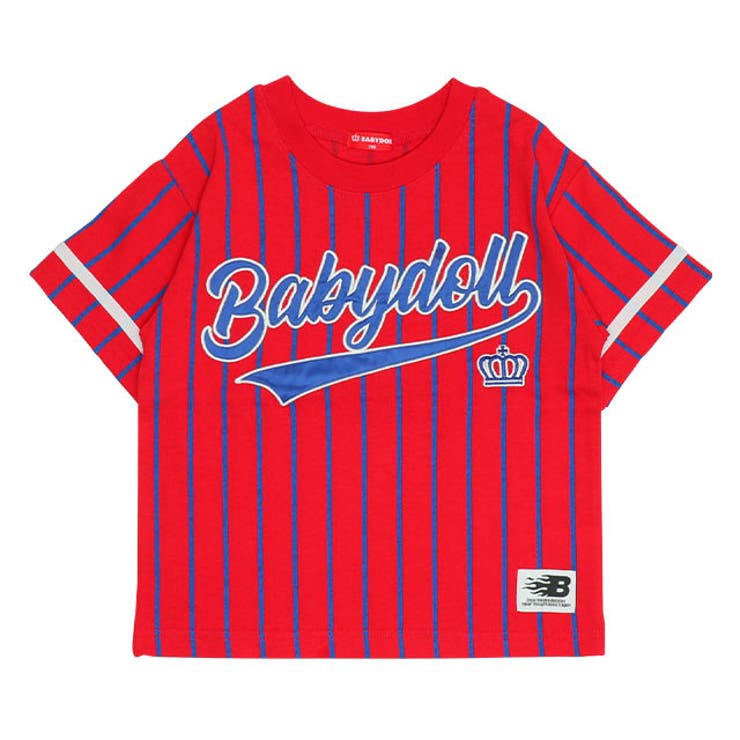【国内正規総代理店アイテム】 ストライプユニフォームTシャツ 0384K（ボトムス別売）[品番 その他