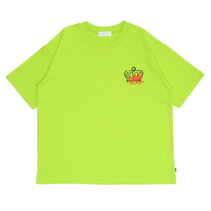 グリーン | 親子お揃い 転写グラフィックBIGTシャツ 0391K | BABYDOLL