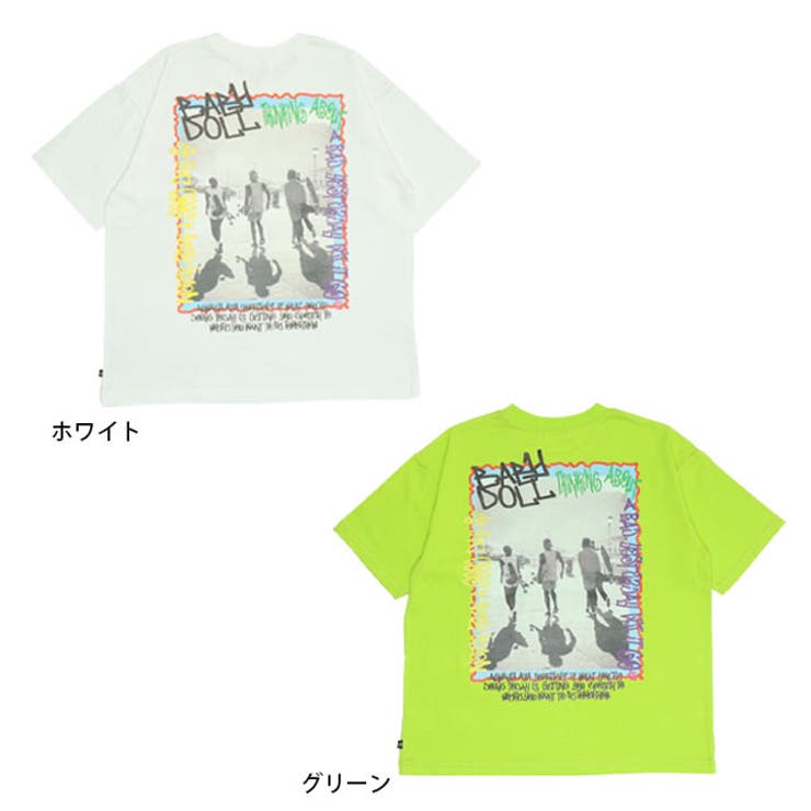 親子お揃い 転写グラフィックBIGTシャツ 0391K | BABYDOLL | 詳細画像17 