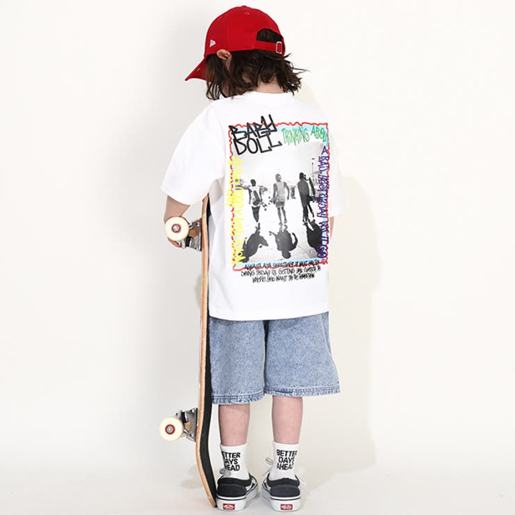 親子お揃い 転写グラフィックBIGTシャツ 0391K | BABYDOLL | 詳細画像14 