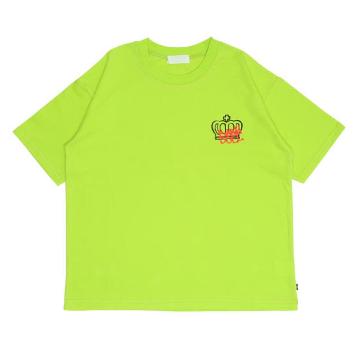 グリーン | 親子お揃い 転写グラフィックBIGTシャツ 0391A | BABYDOLL