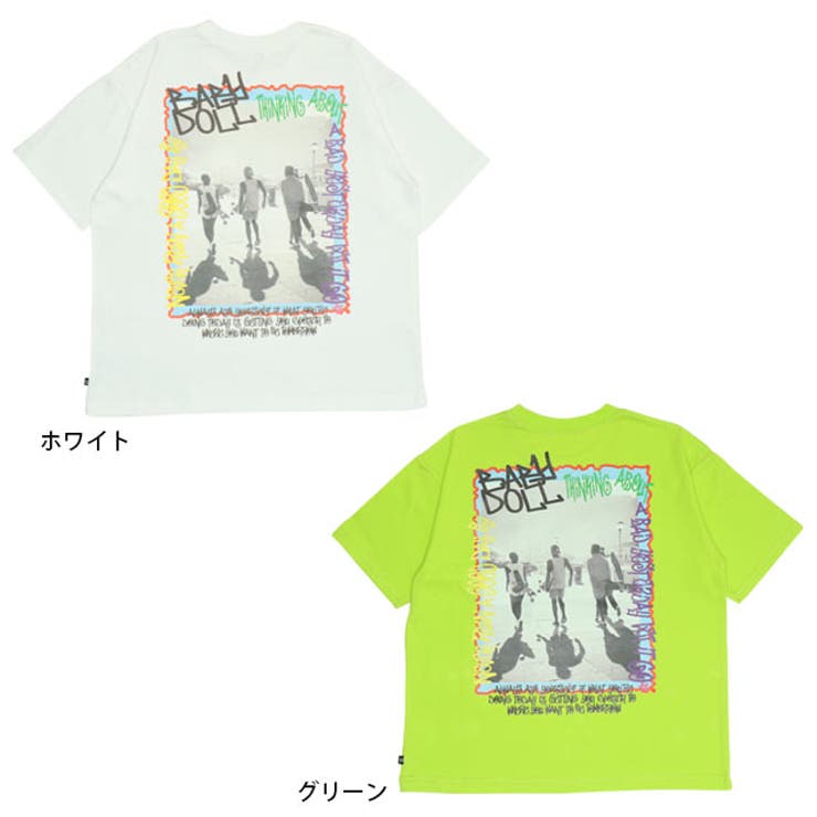 親子お揃い 転写グラフィックBIGTシャツ 0391A | BABYDOLL | 詳細画像13 