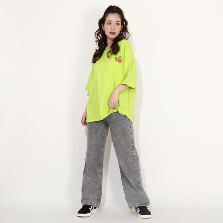 親子お揃い 転写グラフィックBIGTシャツ 0391A | BABYDOLL | 詳細画像3 