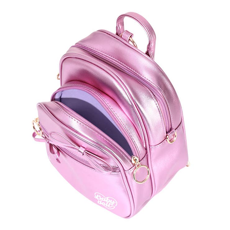 本日まで出品BABY♥おリボンふたつバッグピンク fbca697cd1fd37709c371da628225b