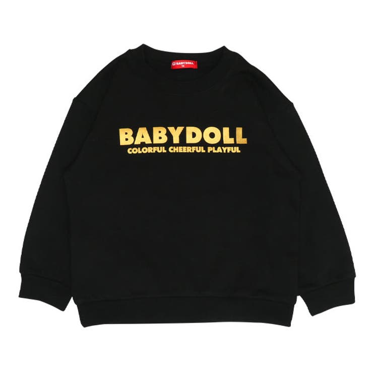 ブラック/PRINCESS(王女様) | 親子お揃い つながるトレーナー 0443K | BABYDOLL