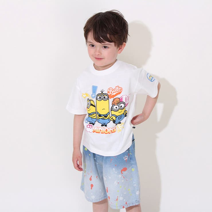 親子お揃い ミニオン キャラクターTシャツ 0456K | BABYDOLL | 詳細画像3 