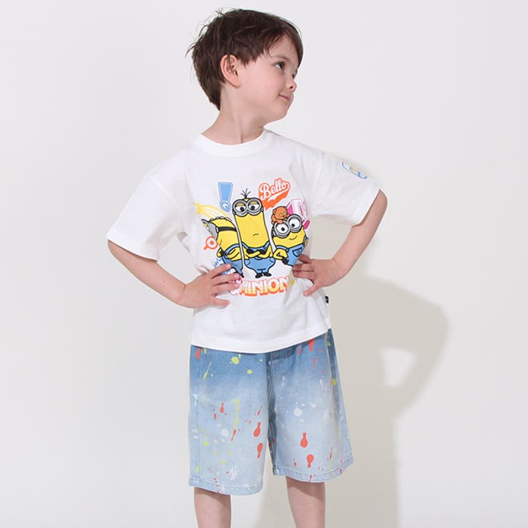 親子お揃い ミニオン キャラクターTシャツ 0456K | BABYDOLL | 詳細画像5 