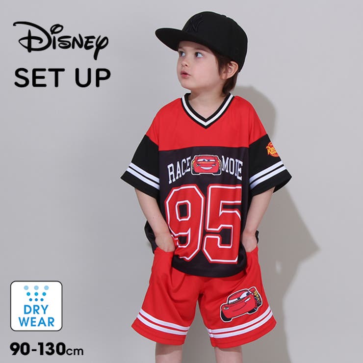 ディズニー カーズ Tシャツ&ハーフパンツ セットアップ 0462K