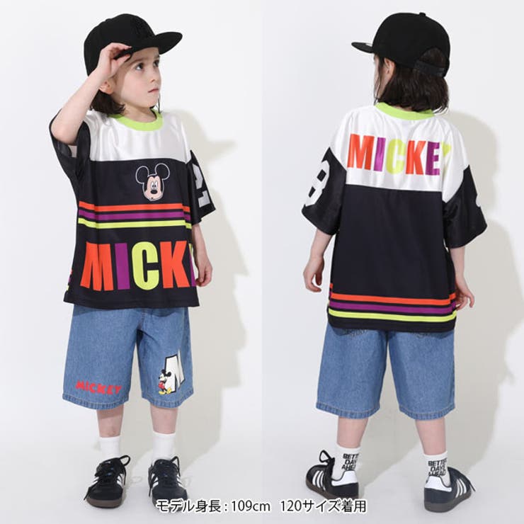 ディズニー カラフルラインTシャツ 0466K | BABYDOLL | 詳細画像2 