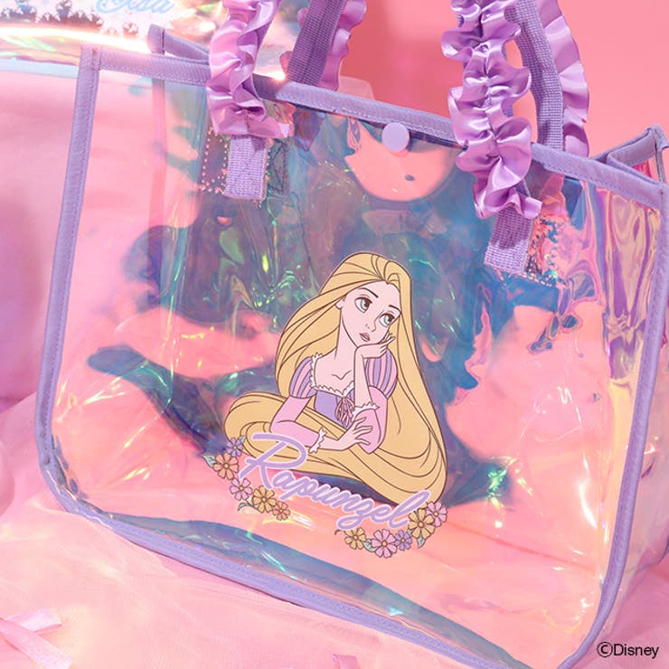 ディズニー プリンセス / フリルクリアバッグ 0473[品番 ディズニー プリンセス / フリルクリアバッグ 0473[品番
