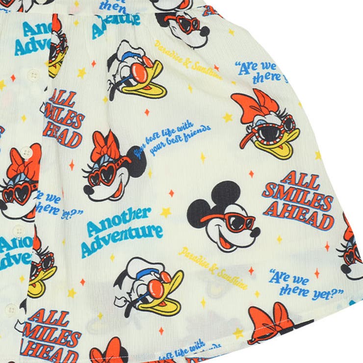 親子お揃い ディズニー リゾート総柄ワンピース 0477K[品番