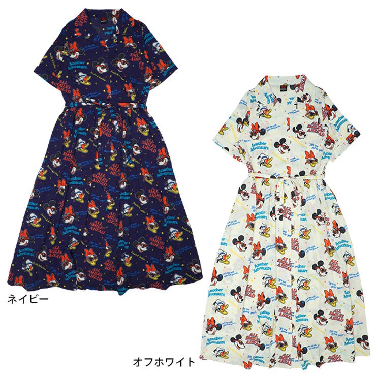 親子お揃い ディズニー リゾート総柄ワンピース 0477A[品番