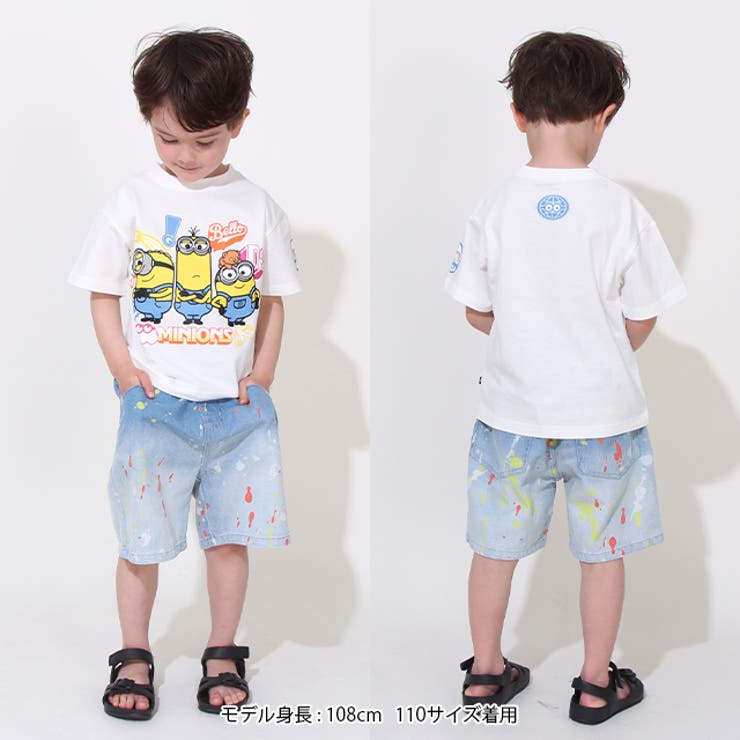 ペイントデニムハーフパンツ 0485K | BABYDOLL | 詳細画像2 