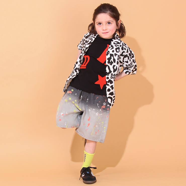 ペイントデニムハーフパンツ 0485K | BABYDOLL | 詳細画像8 