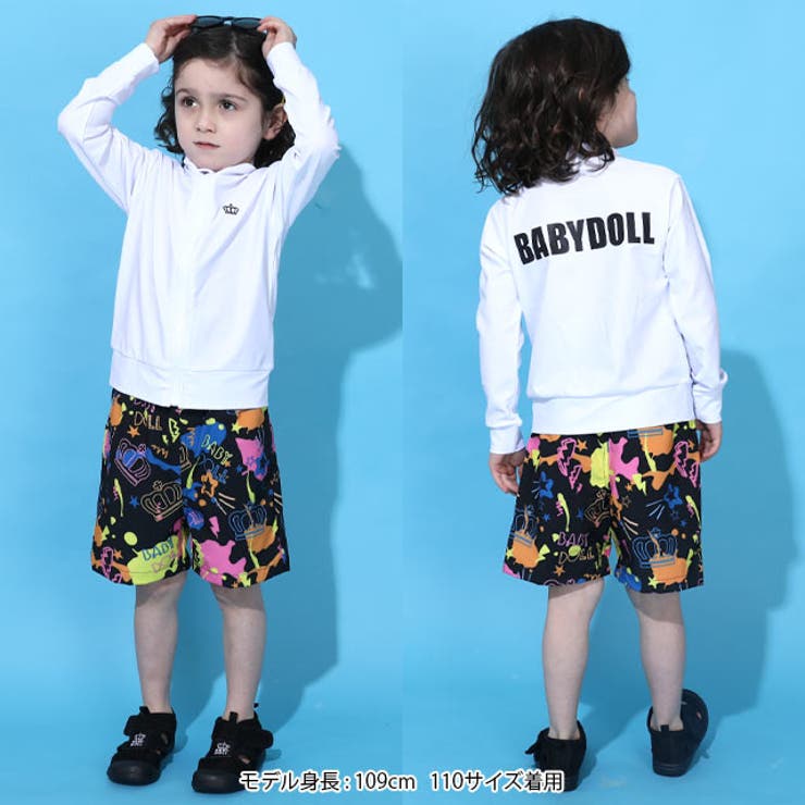 バックロゴラッシュガード 0488K | BABYDOLL | 詳細画像2 