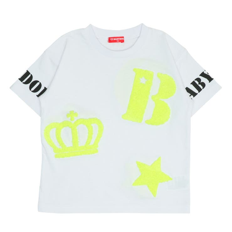 ホワイト | 親子お揃い ランダムサガラTシャツ 0491K | BABYDOLL